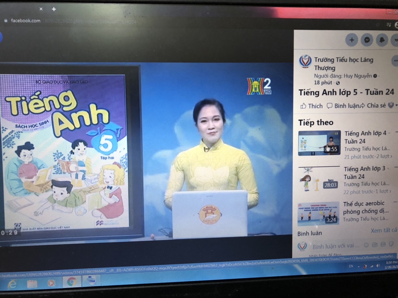 Bài giảng điện tử thứ 2 ngày 1.3.2021