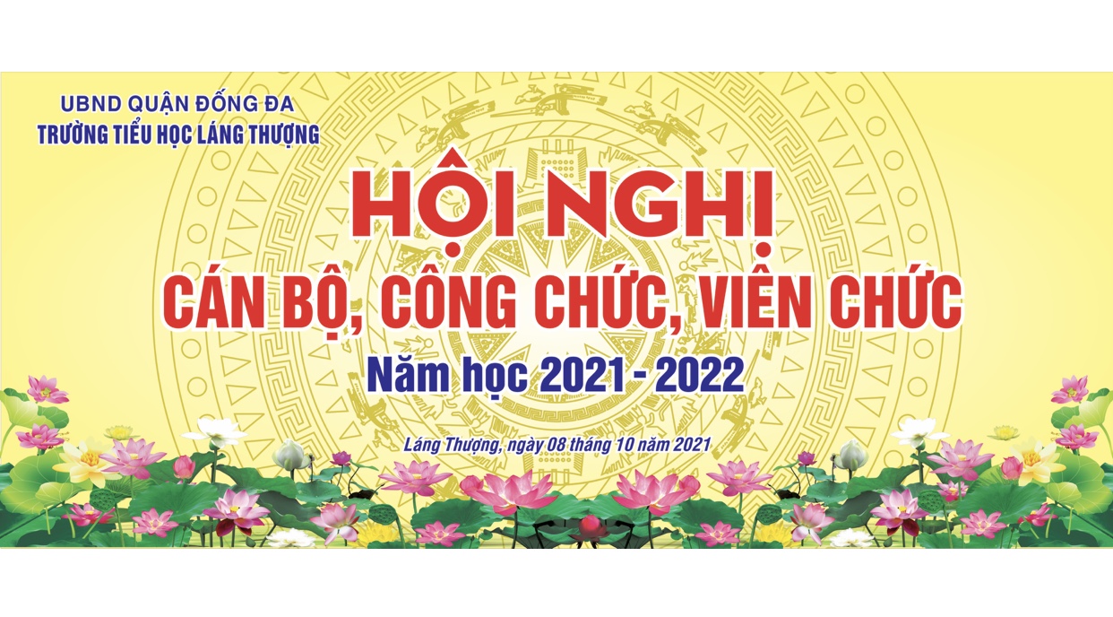 Hội nghị cán bộ, công chức, viên chức năm học 2021 – 2022