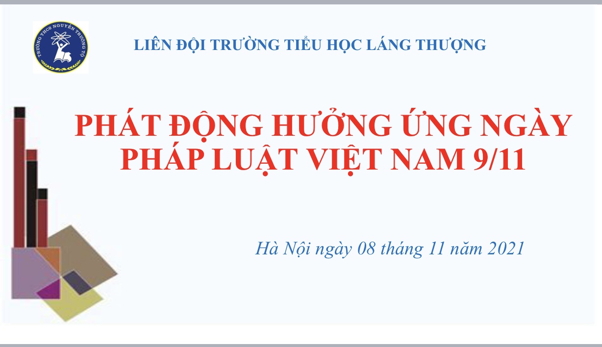 Phát động hưởng ứng “Ngày pháp luật Việt Nam”