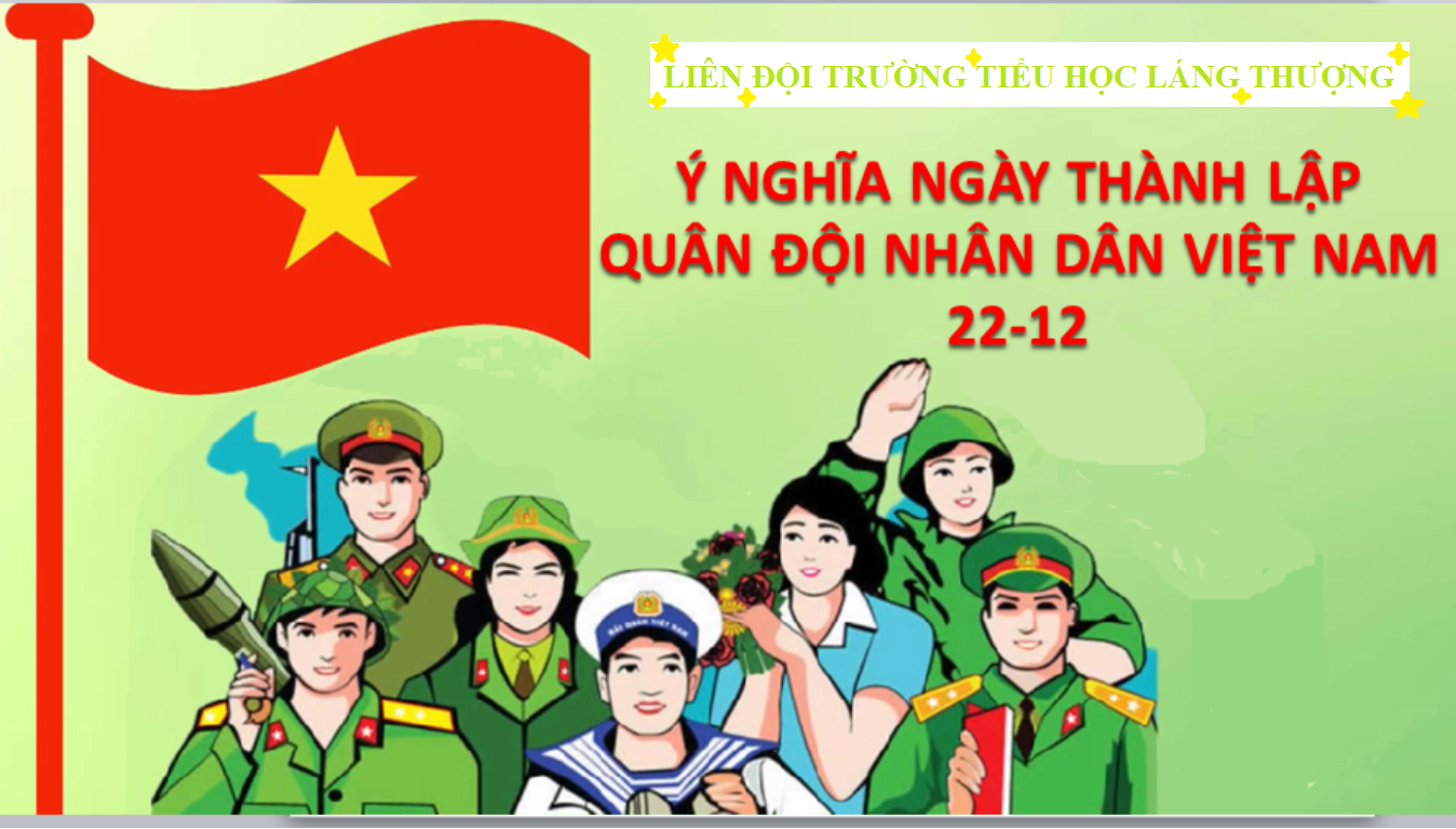 Chào mừng 77 năm ngày thành lập Quân đội Nhân dân Việt Nam