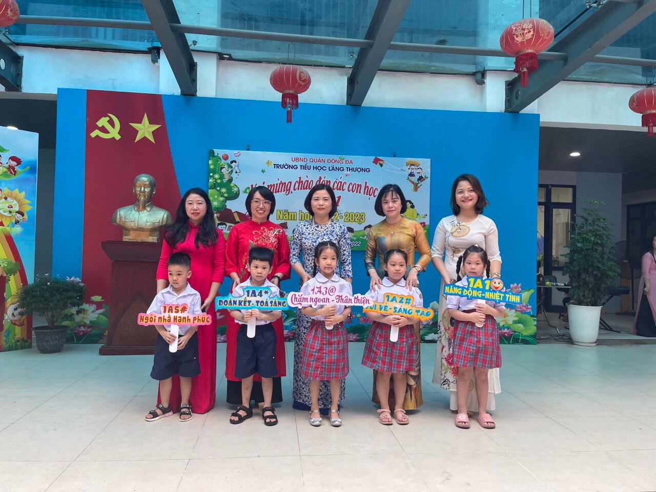 Chào đón các con học sinh lớp 1 ? Năm học 2022-2023
