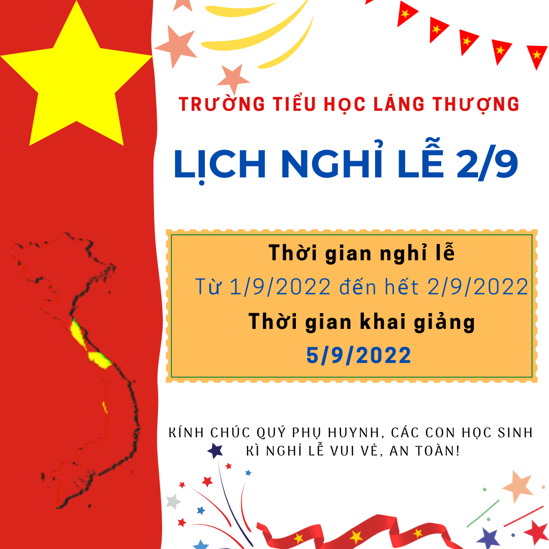Lịch nghỉ lễ Quốc khánh 2.9