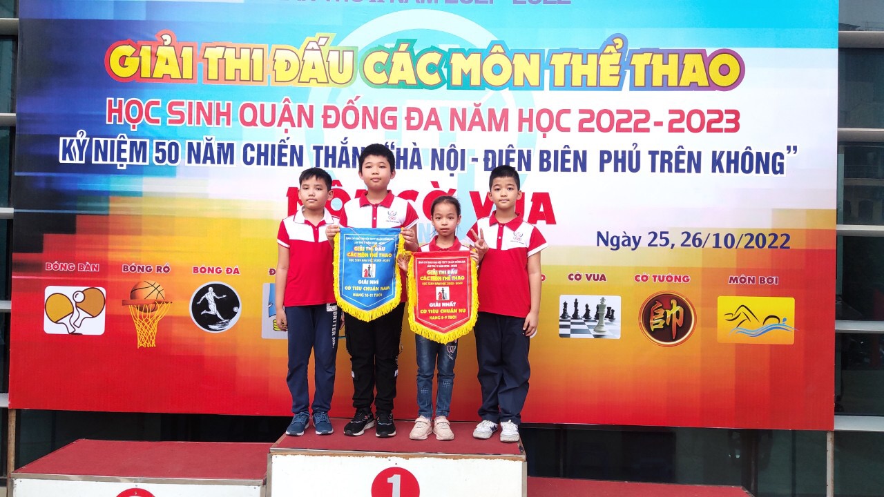 Chúc mừng thành tích môn cờ vua♟