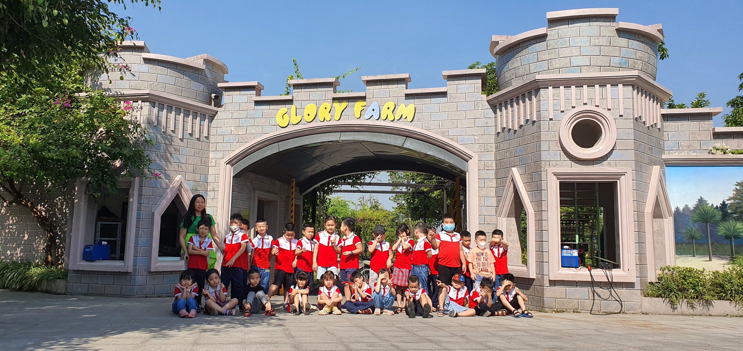 Hoạt động ngoại khoá tại Glory Farm