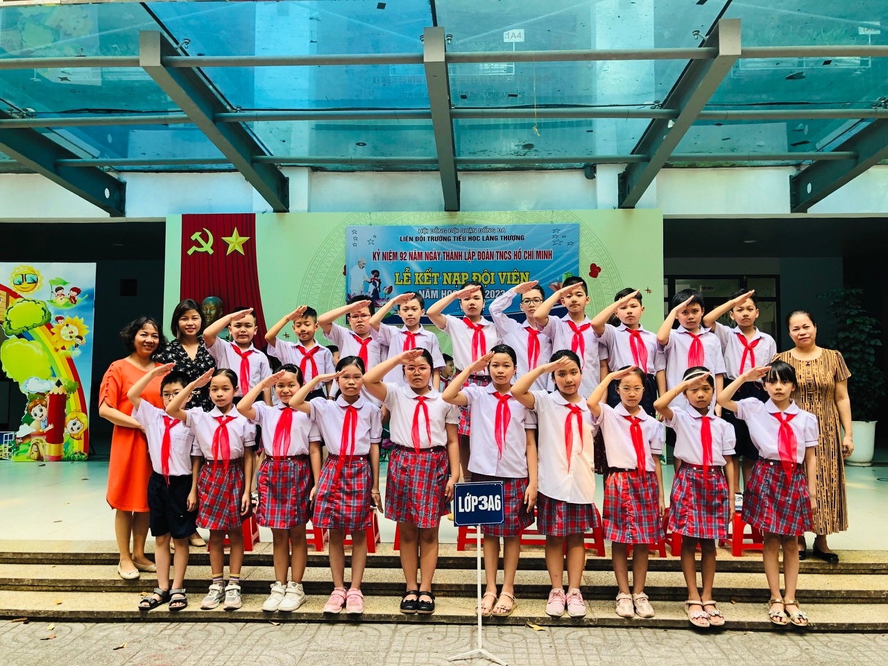 Lễ kết nạp đội viên 👨‍🎓 Năm học 2022-2023🌸