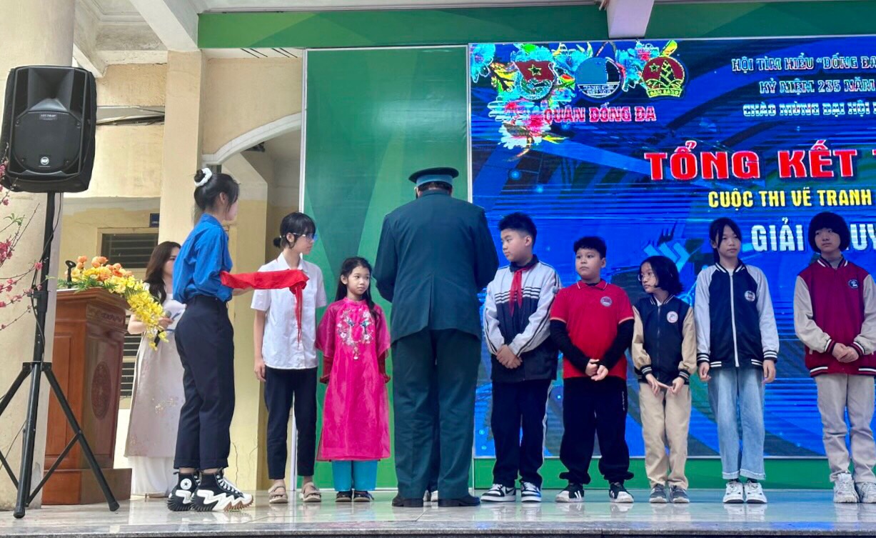 Tin vui từ cuộc thi vẽ tranh “Em yêu Đống Đa”