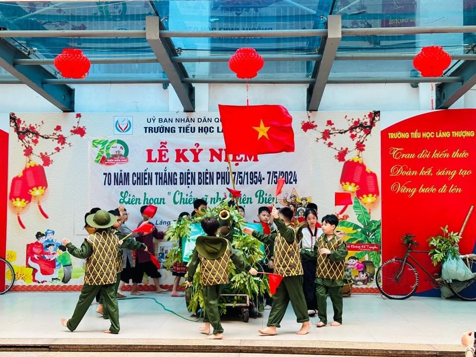 🌺 Lễ kỉ niệm 70 năm chiến thắng Điện Biên Phủ (7/5/1954- 7/5/2024) – chương trình liên hoan “Chiến sĩ nhỏ Điện Biên”