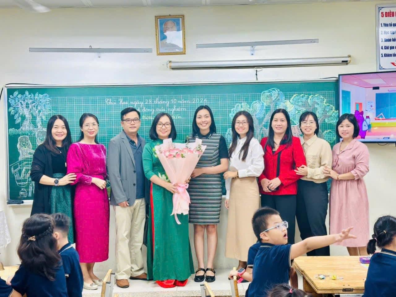 Hội thi Giáo viên giỏi, giáo viên chủ nhiệm giỏi lớp cấp Quận