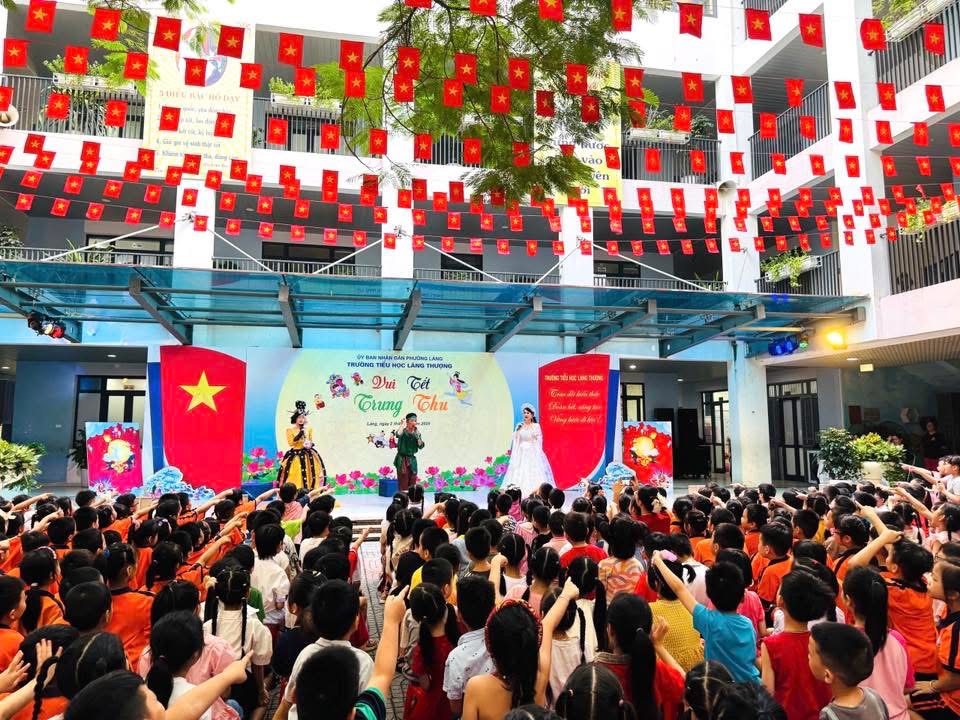 🥮🏮Trường Tiểu học Láng Thượng tổ chức chương trình “Vui Tết Trung thu”🌕