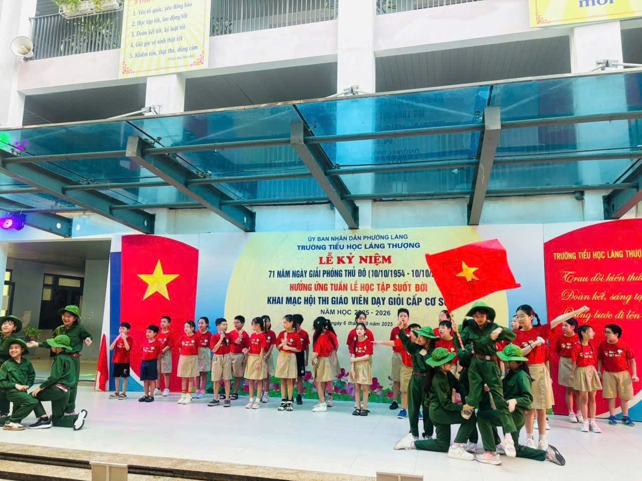 🕊️Trường Tiểu học Láng Thượng hướng về ngày Giải phóng Thủ đô 10/10 – sôi nổi tổ chức hội thi giáo viên dạy giỏi cấp cơ sở 📚