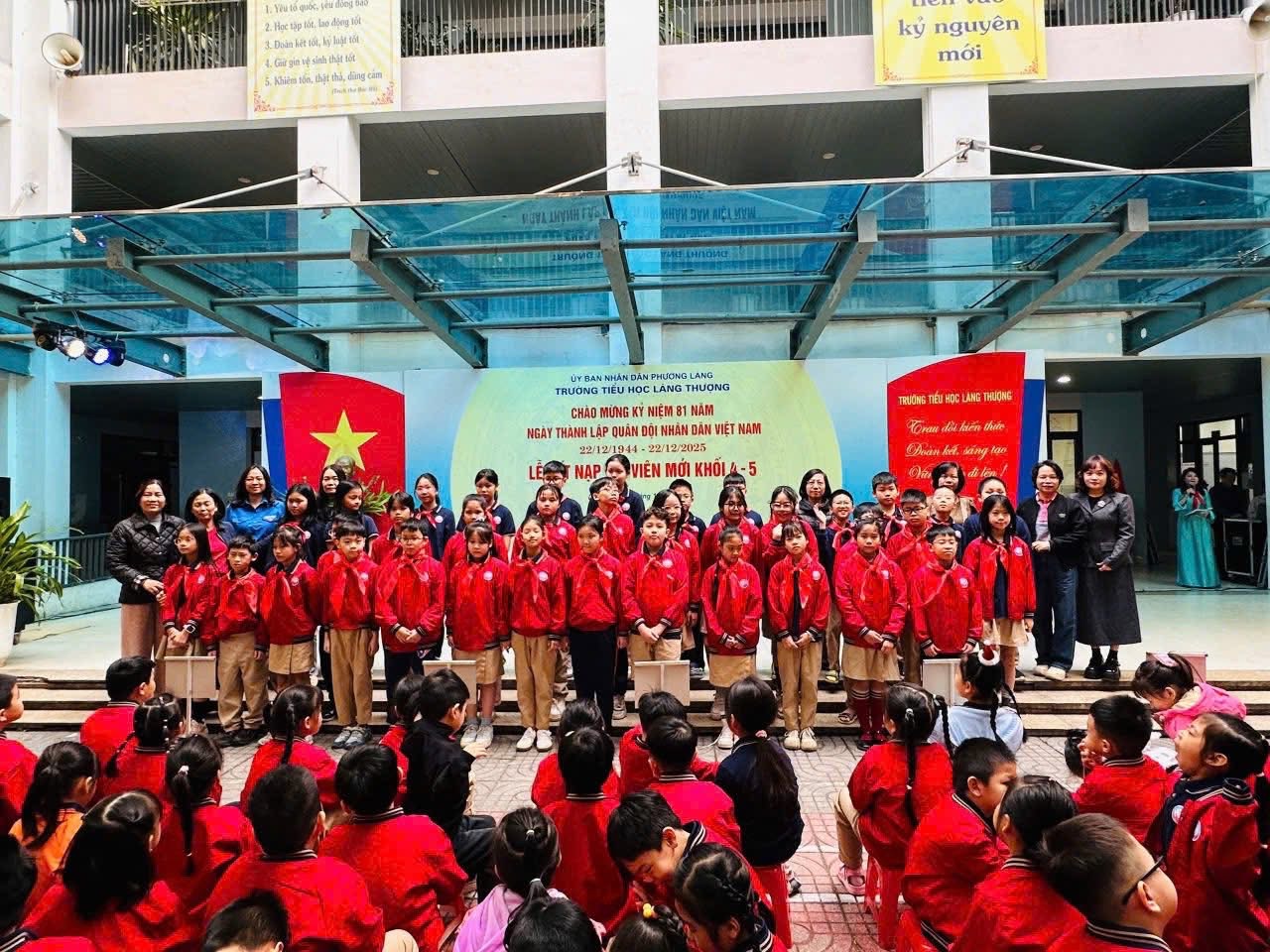 🇻🇳🇻🇳🇻🇳 Trường Tiểu học Láng Thượng tổ chức lễ kỉ niệm 81 năm ngày thành lập