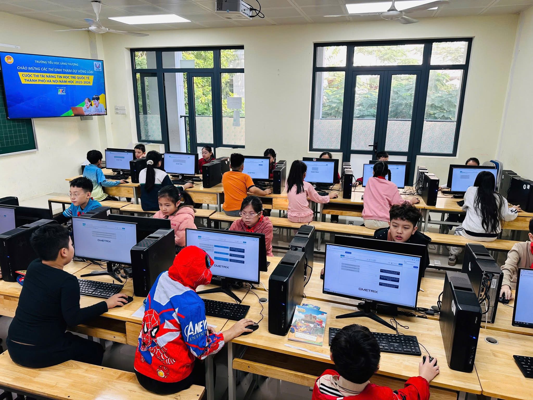 🌟 Sôi nổi cuộc thi tin học trẻ quốc tế – thành phố Hà Nội – vòng loại cấp trường