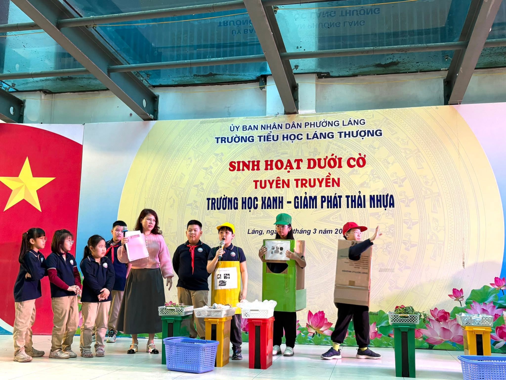 ♻️ Trường học xanh – chung tay giảm phát thải nhựa🚮